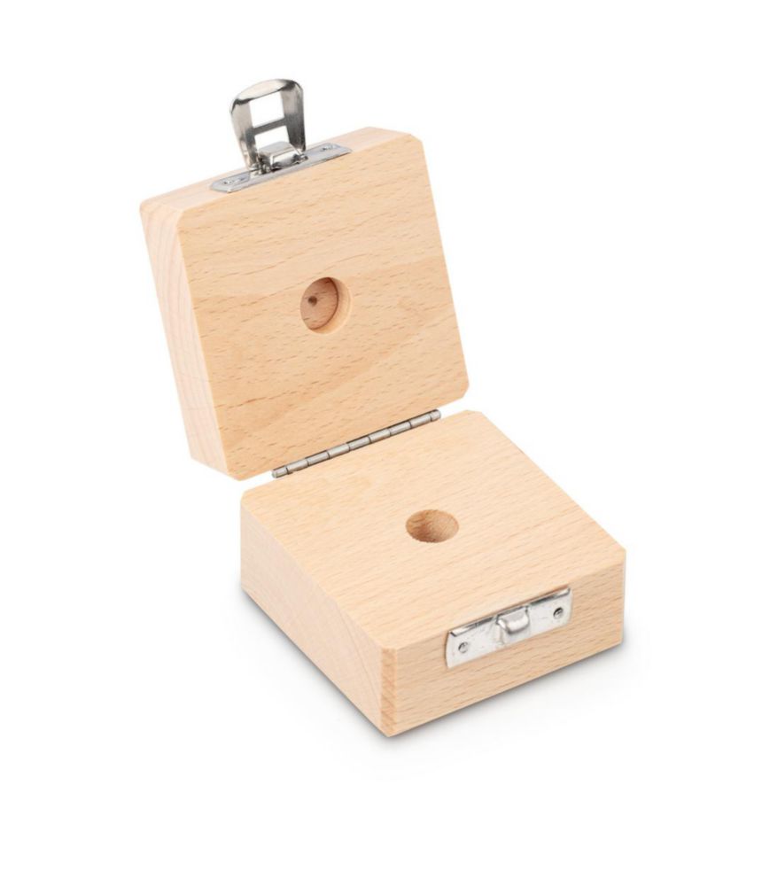 Holz-Etui für 10g Gewicht für F2/M1/M2/M3 für runde Einzelgewichte