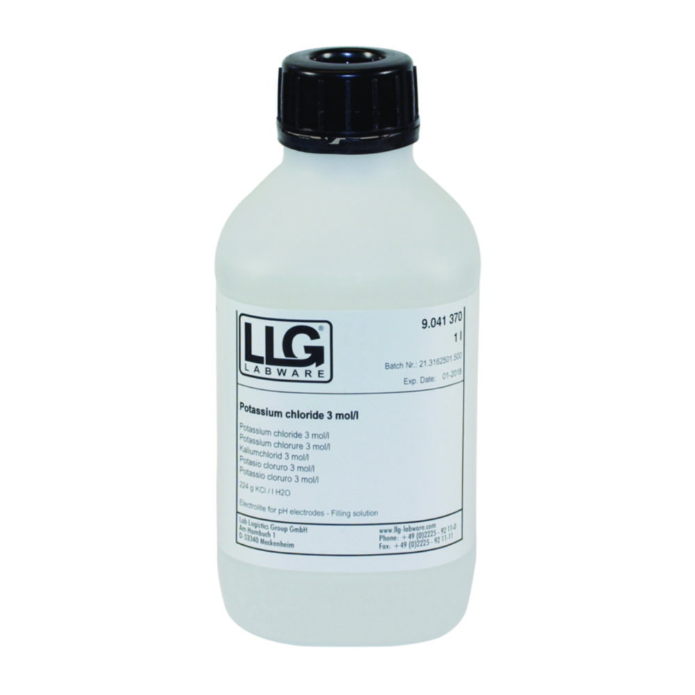 LLG-Elektrolytlösungen, KCl