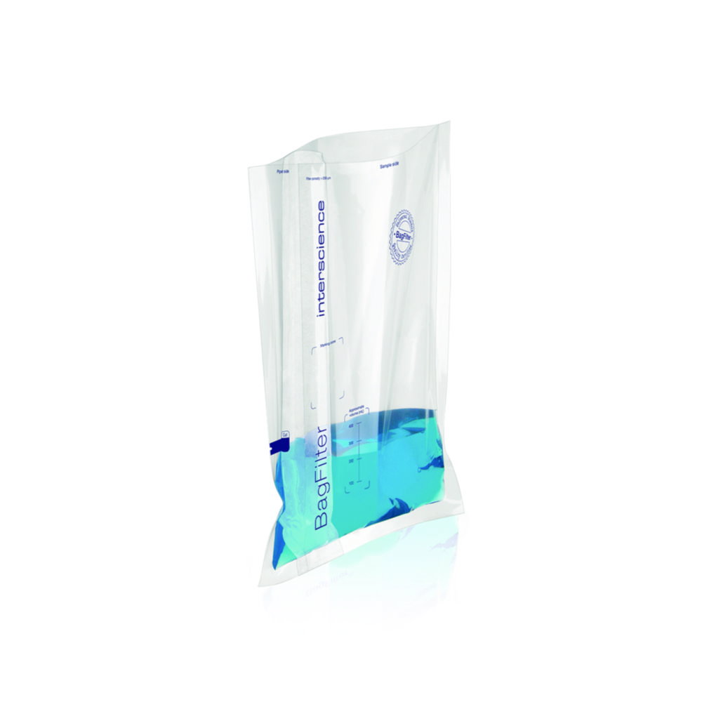 Homogenisatorbeutel mit Seitenfilter BagSystem® BagFilter® P