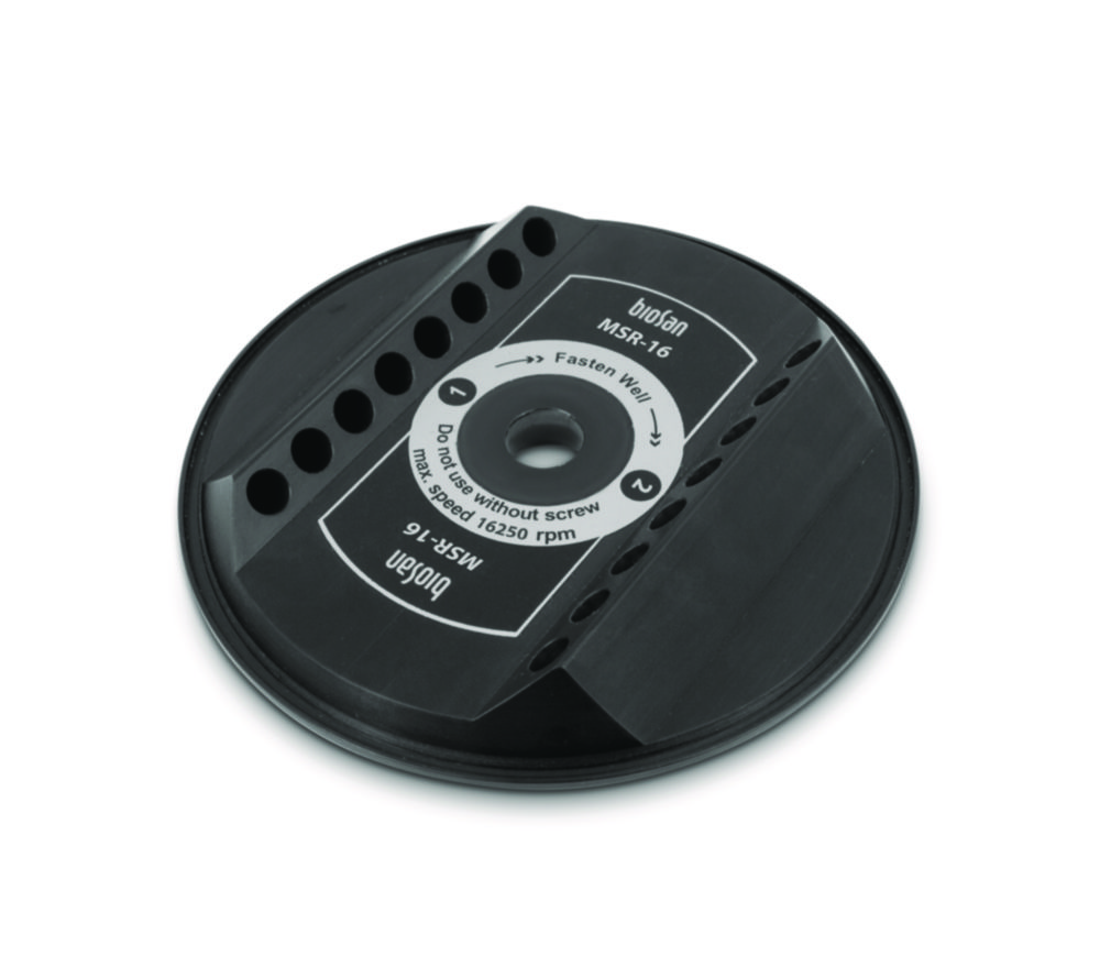 Festwinkelrotor MSR-16 für Mikrozentrifuge Microspin 12 plus