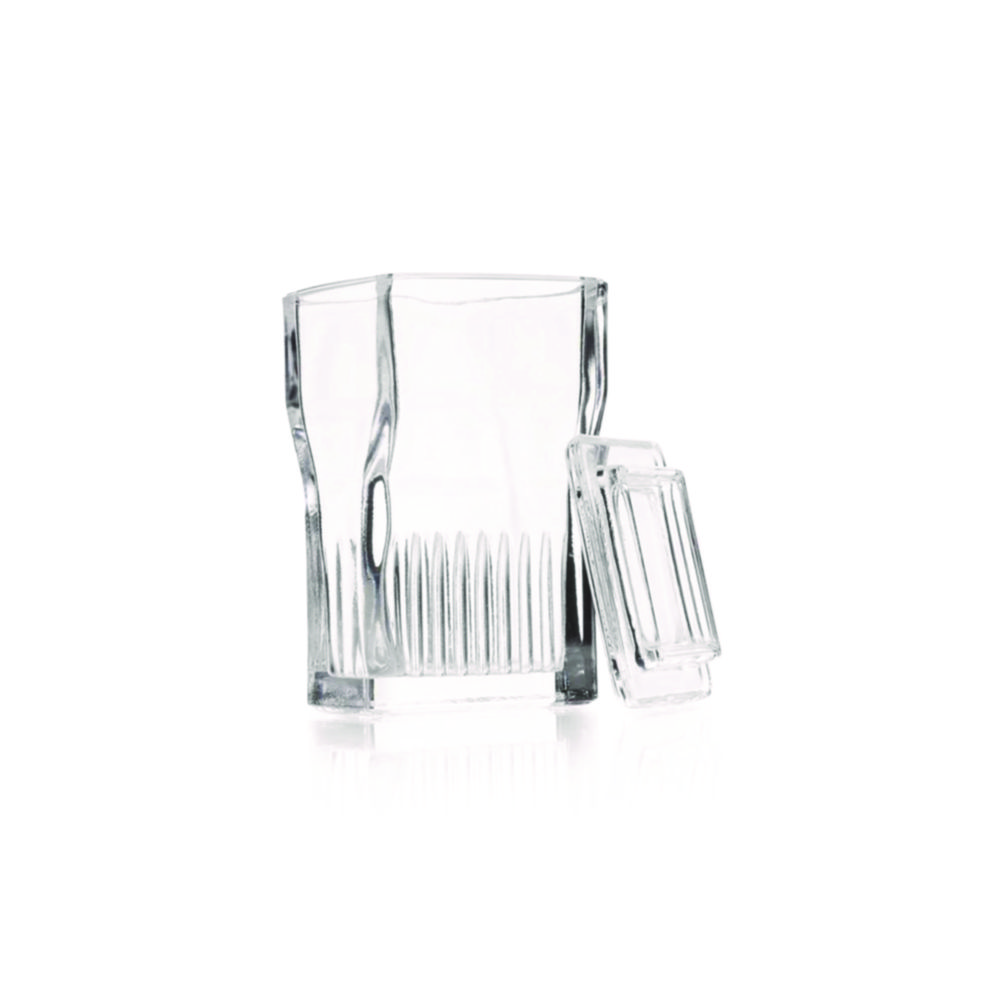 Färbekasten nach Hellendahl für 16 Objektive