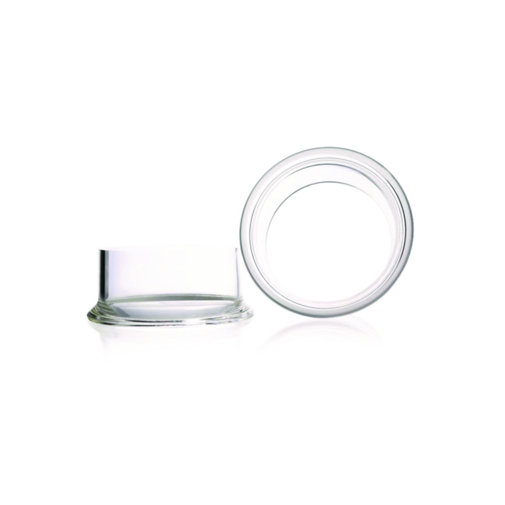 Planflansch geschliffen, DN 150 DURAN, mit Nut