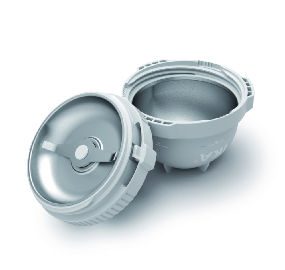 Mehrweg-Mahlbecher für Batch-Mühle Tube Mill control/Tube Mill 100 control