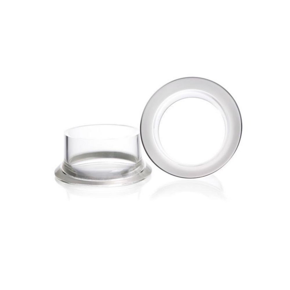 Planflansch geschliffen, DN 100 DURAN, ohne Nut