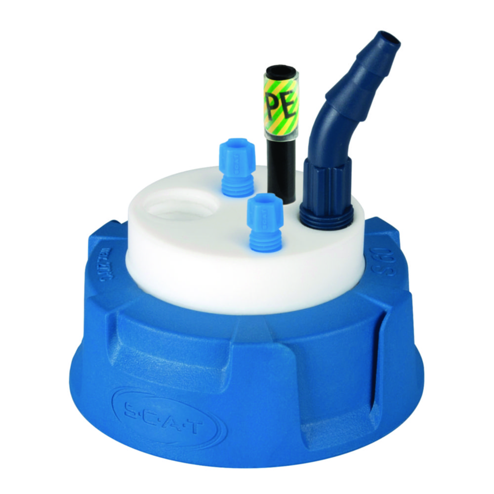 Safety Waste Caps, S 60/61, mit Erdungsanschluss