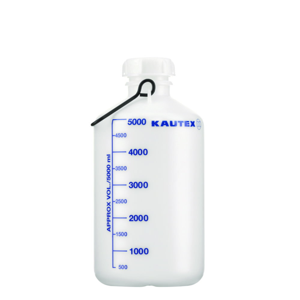 Ballonflasche, Serie 350, HDPE, ohne Hahnanschluss