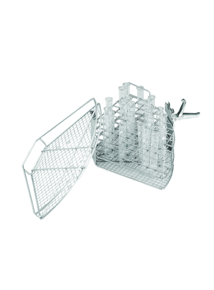 Einsatz 1/4 Container, E 149-06 für 80 Reagenzgläser bis 105 mm
