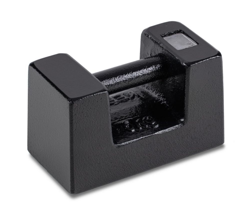 Blockgewicht M2, 5kg Gußeisen lackiert