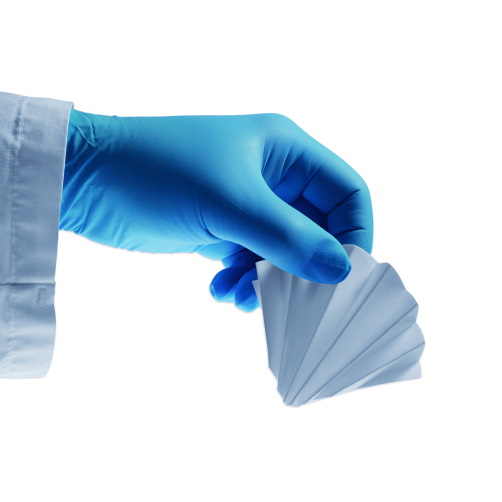 Filtrierpapiere Sorte 604 ½, qualitativ, Faltenfilter