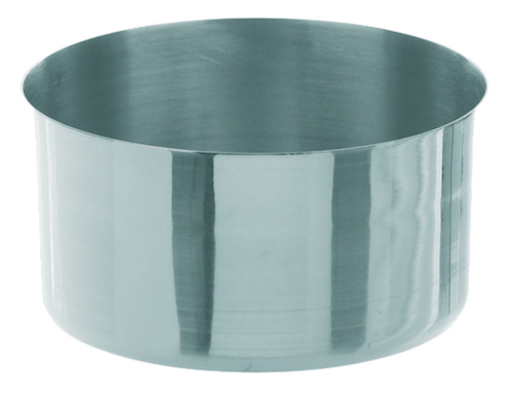 Abdampfschalen, 18/10-Stahl