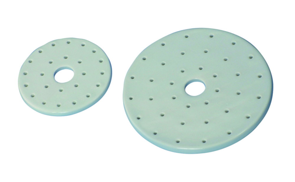 LLG-Exsikkator Platten, Porzellan