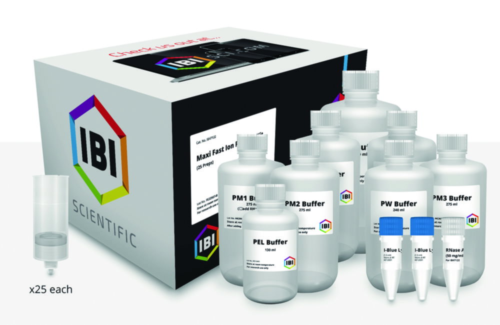 Plasmidreinigungs-Kits Maxi Fast Ion