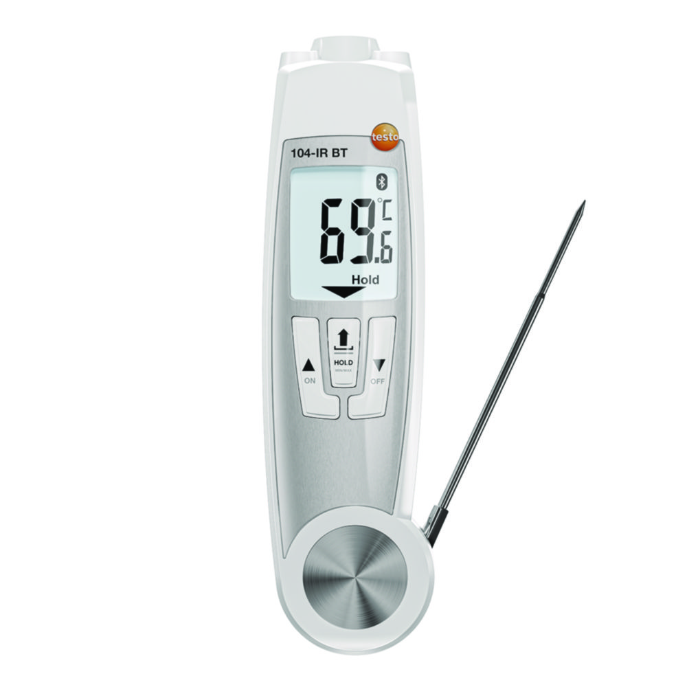 Einstech-/Infrarot-Thermometer testo 104-IR BT