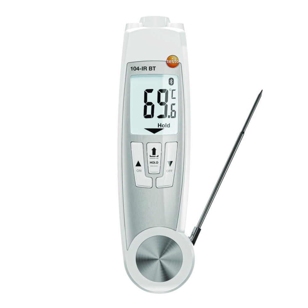 Einstech-/Infrarot-Thermometer testo 104-IR BT