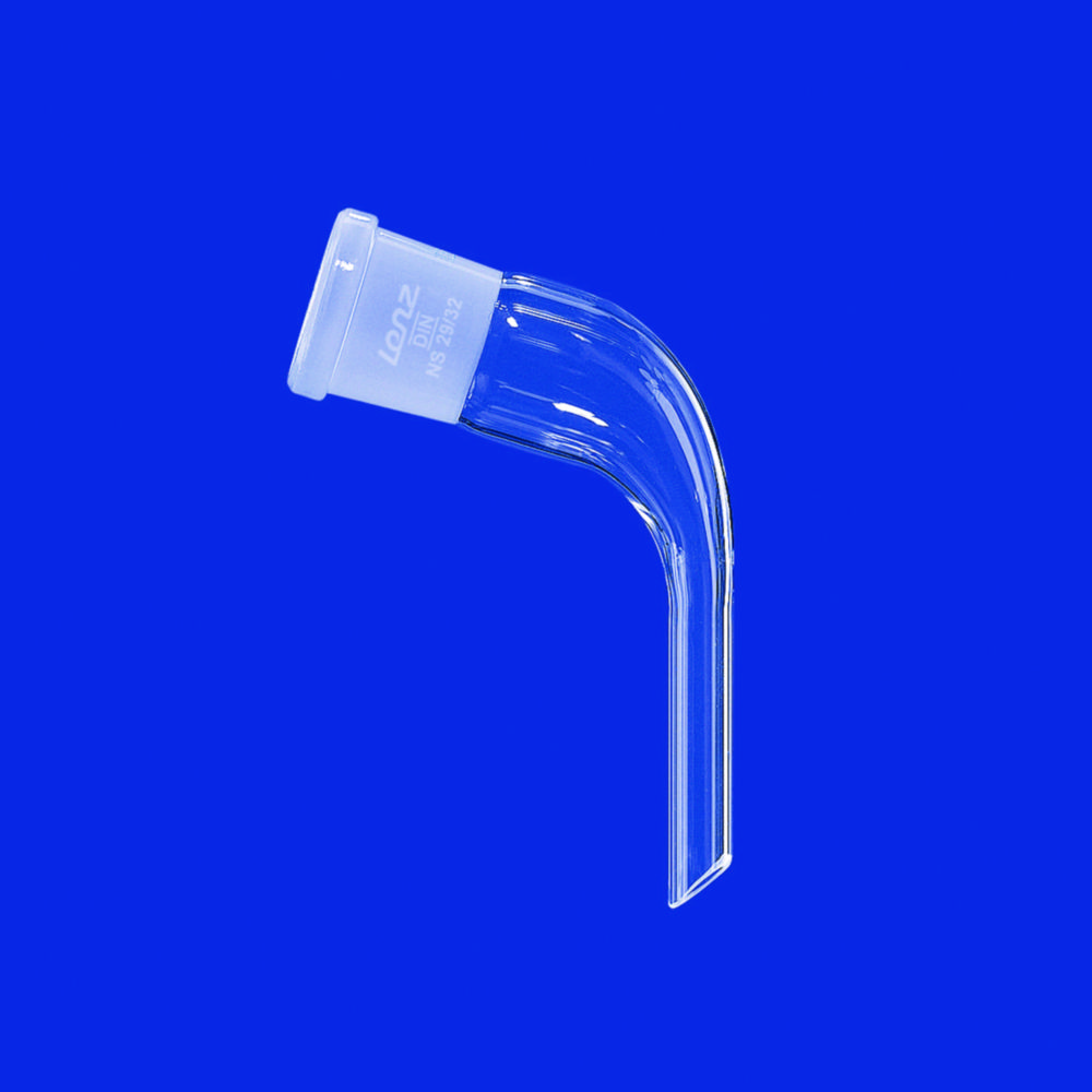 Destilliervorstöße, gebogen, DURAN®-Rohr