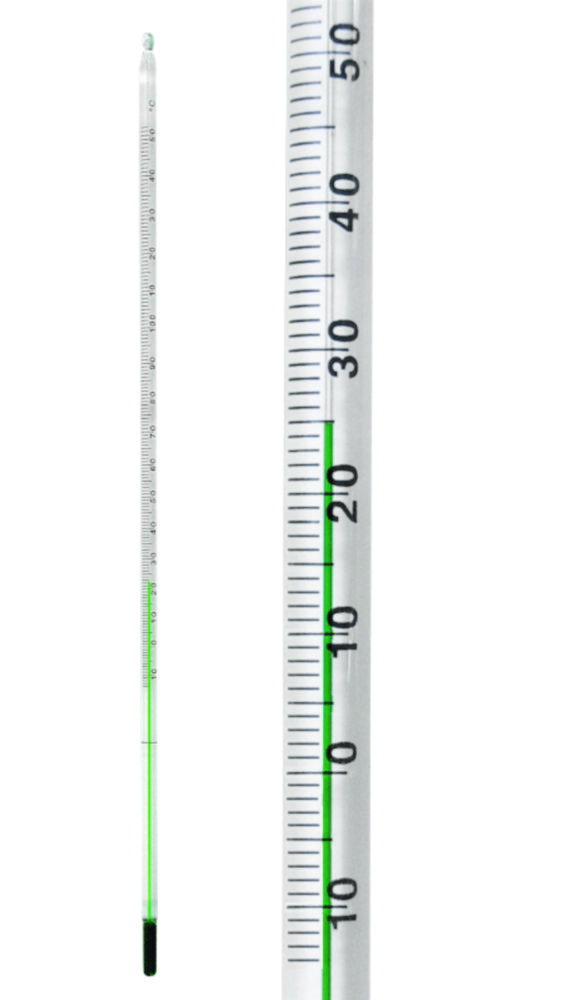 LLG-Allgebrauchsthermometer, grüne Füllung