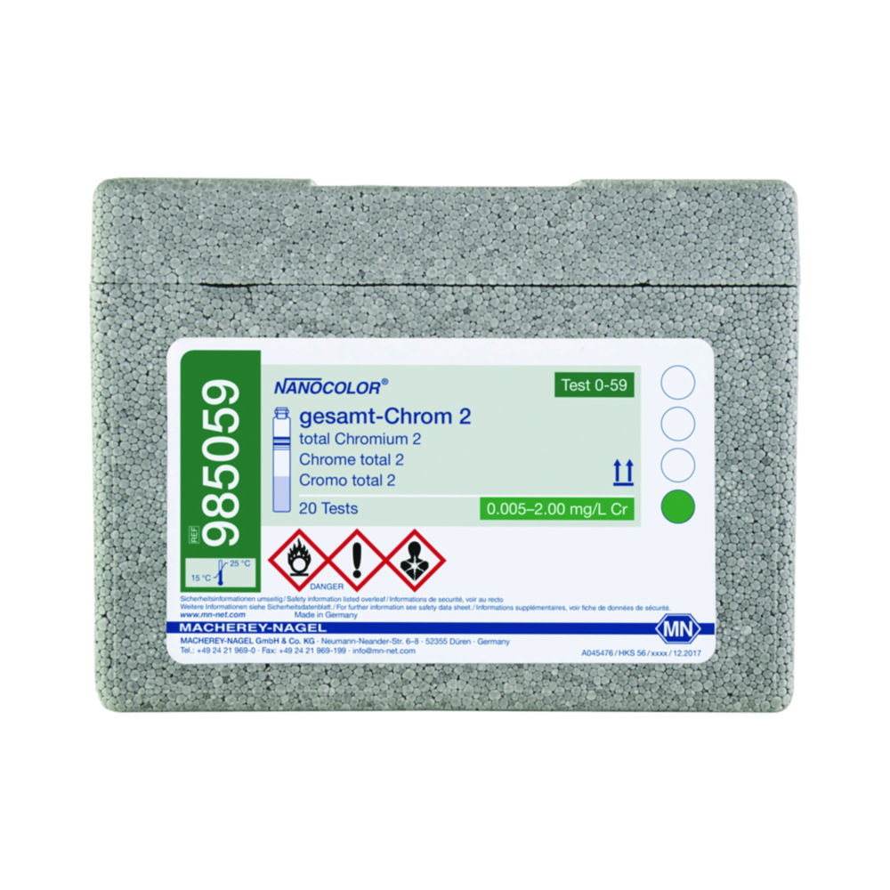 Rundküvettentests NANOCOLOR® Chrom