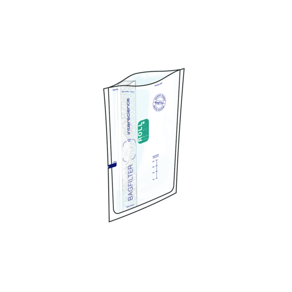 Homogenisatorbeutel mit Seitenfilter BagSystem® BagFilter® Roll