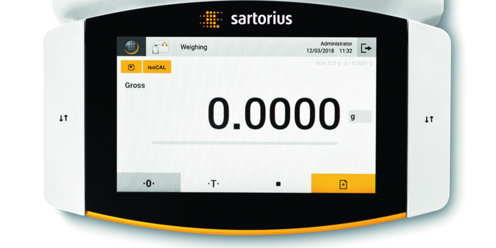 Halbmikro- und Analysenwaagen Cubis® II, mit automatischem Windschutz