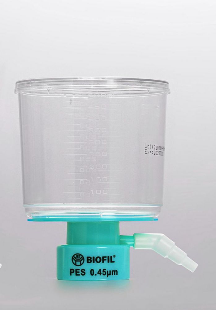 Filterkappen, Por. 0,45µm, PES für 500 ml Filter, VE=24