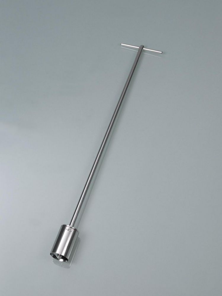IceSampler 550 mm, 50 ml Volumen zur Probennahme von Gefriergut (Hangriff, Stange, Probensammler)