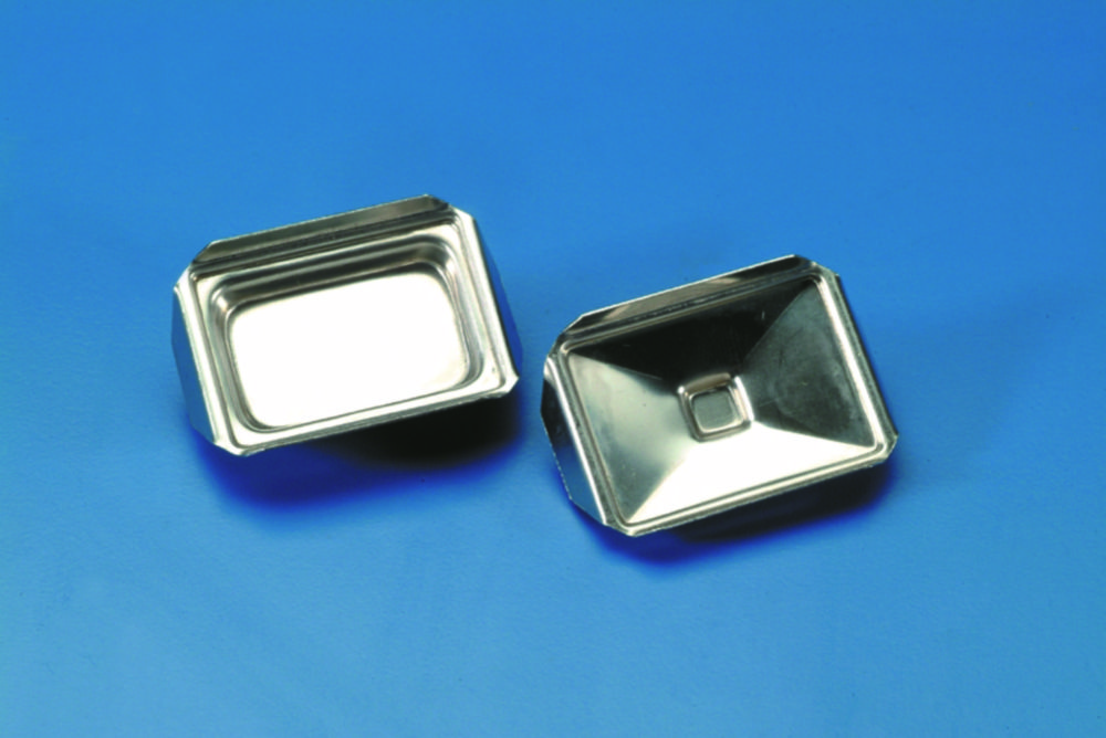 Metallschalen für Histologie