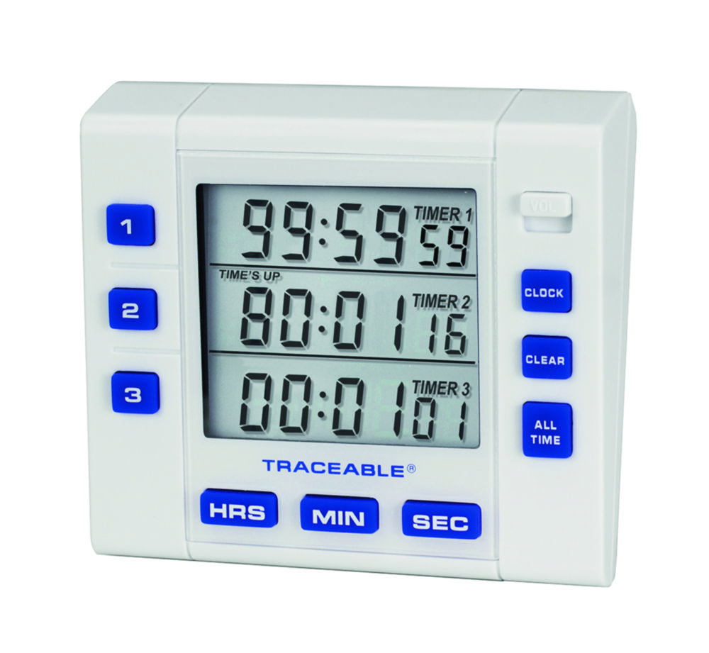 3-Kanal-Kurzzeitmesser Traceable®