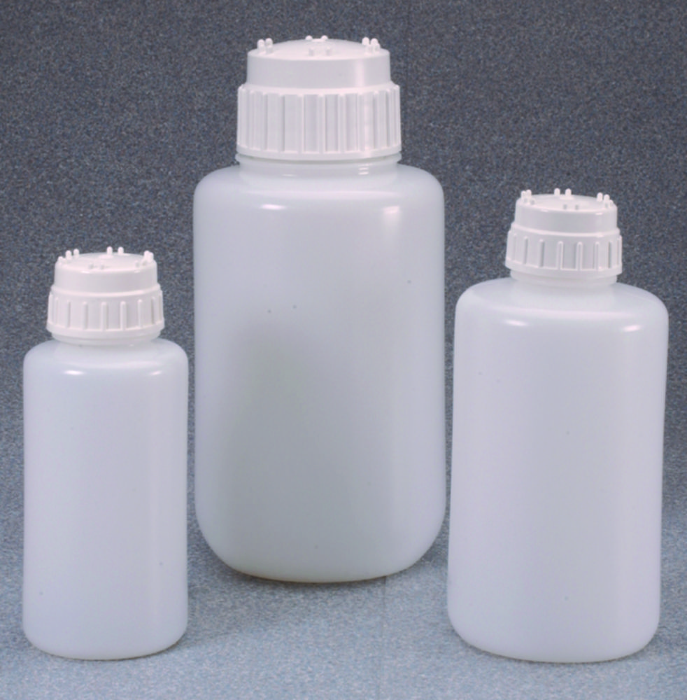 Weithalsflaschen Nalgene™, HDPE, mit Verschluss, PP