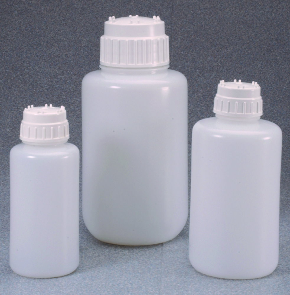 Weithalsflaschen Nalgene™, HDPE, mit Verschluss, PP