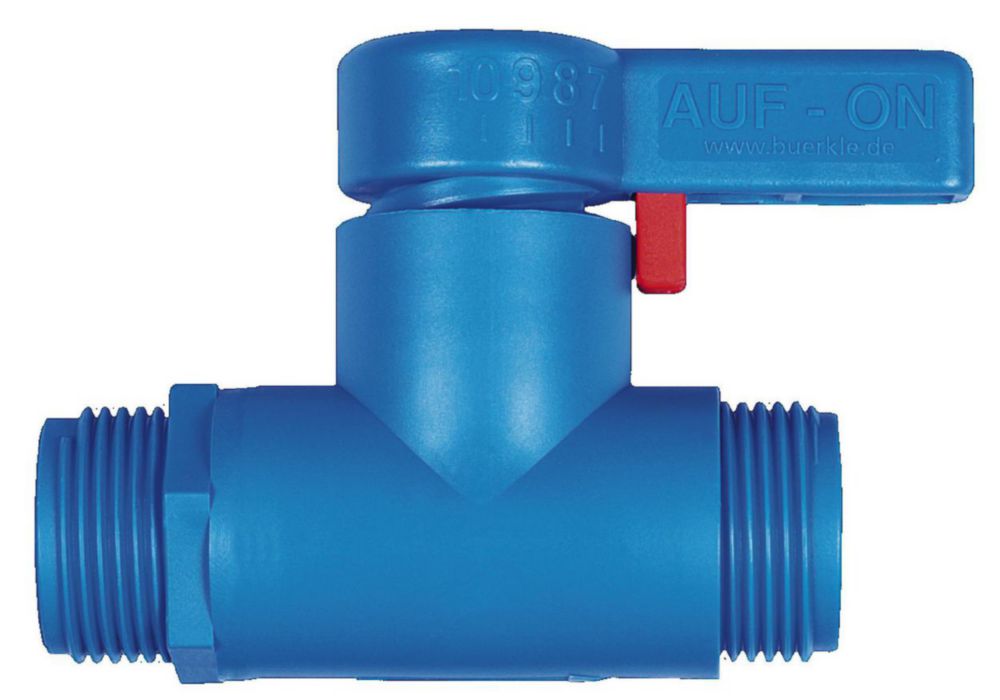 Durchlaufhahn StopCock Außengewinde 3/4"