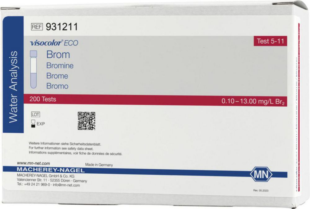 VISOCOLOR® ECO Brom Reagenziensatz Nachfüllpackung