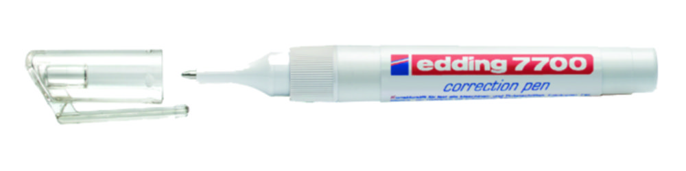 correction pen Edding 7700 weiß, Strichbreite 1 - 2 mm