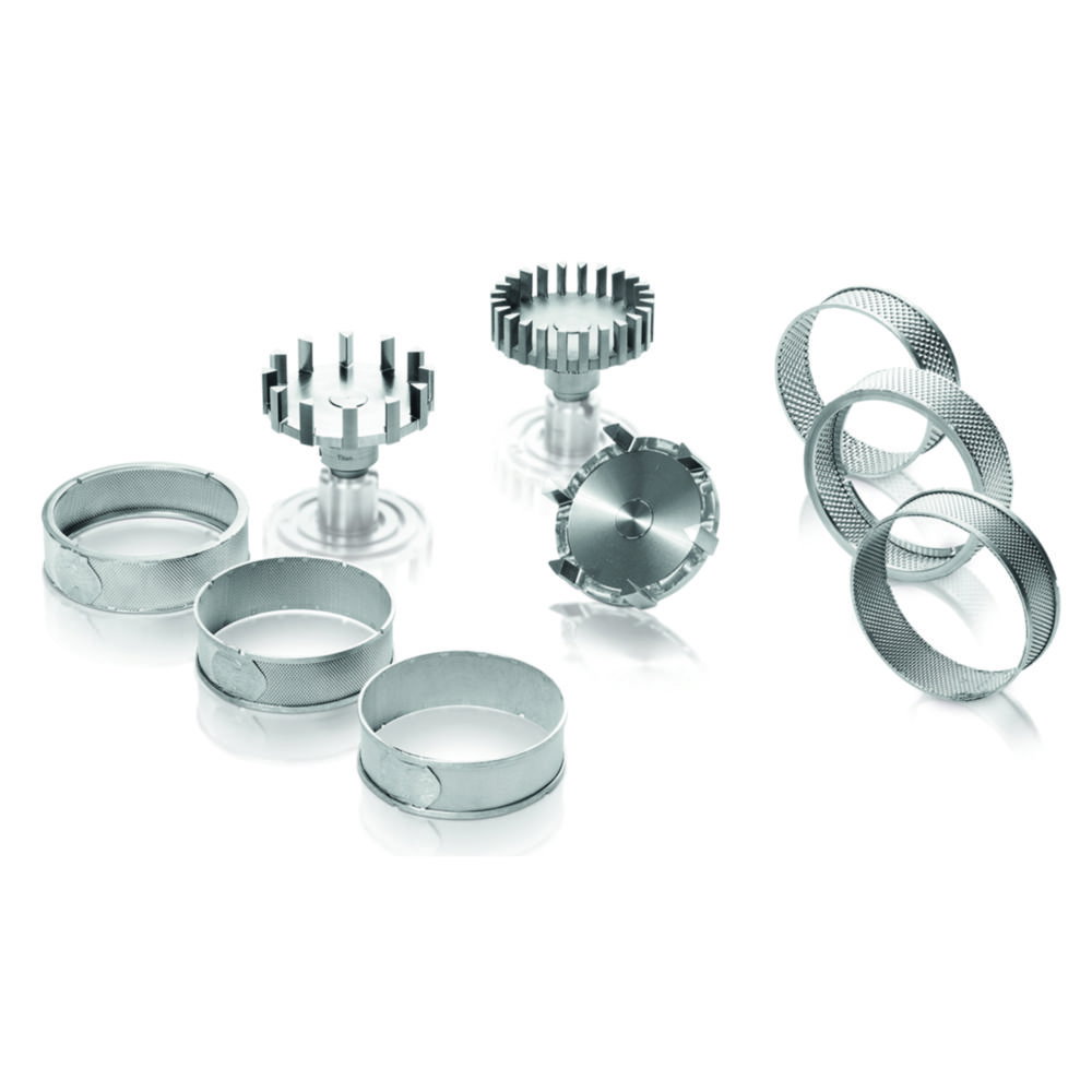 Ringsiebe, rostfreier Stahl, beschichtet