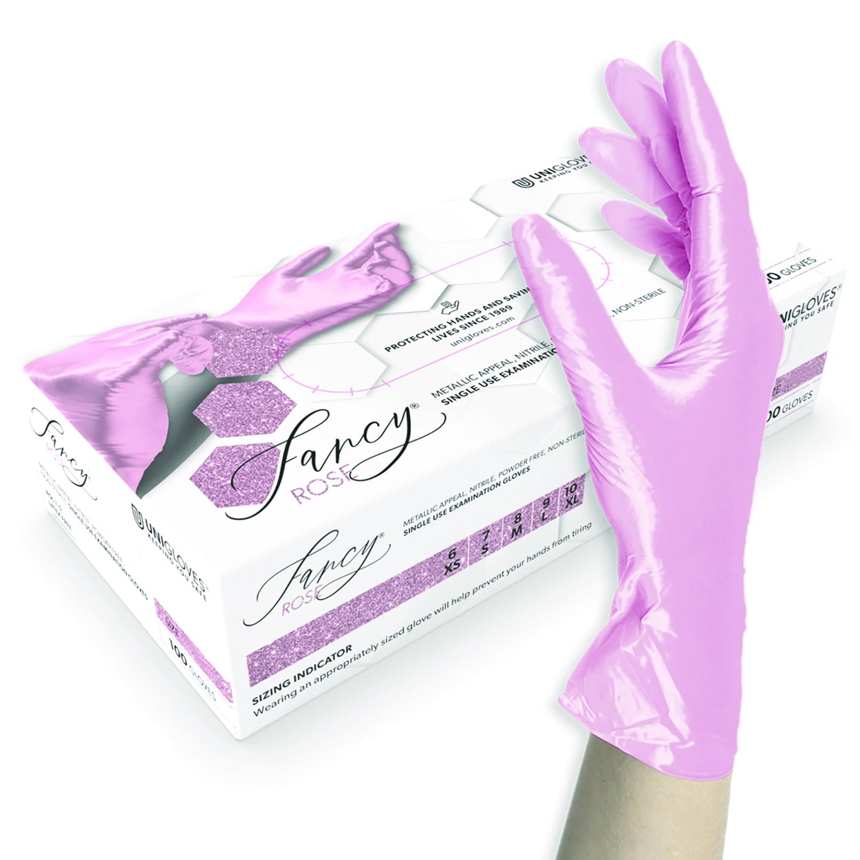 Einmalhandschuhe Fancy Rose, Nitril