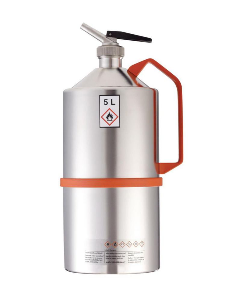 Sicherheits-Kanne V4A Dosierer u. Überdruckventil, 5l