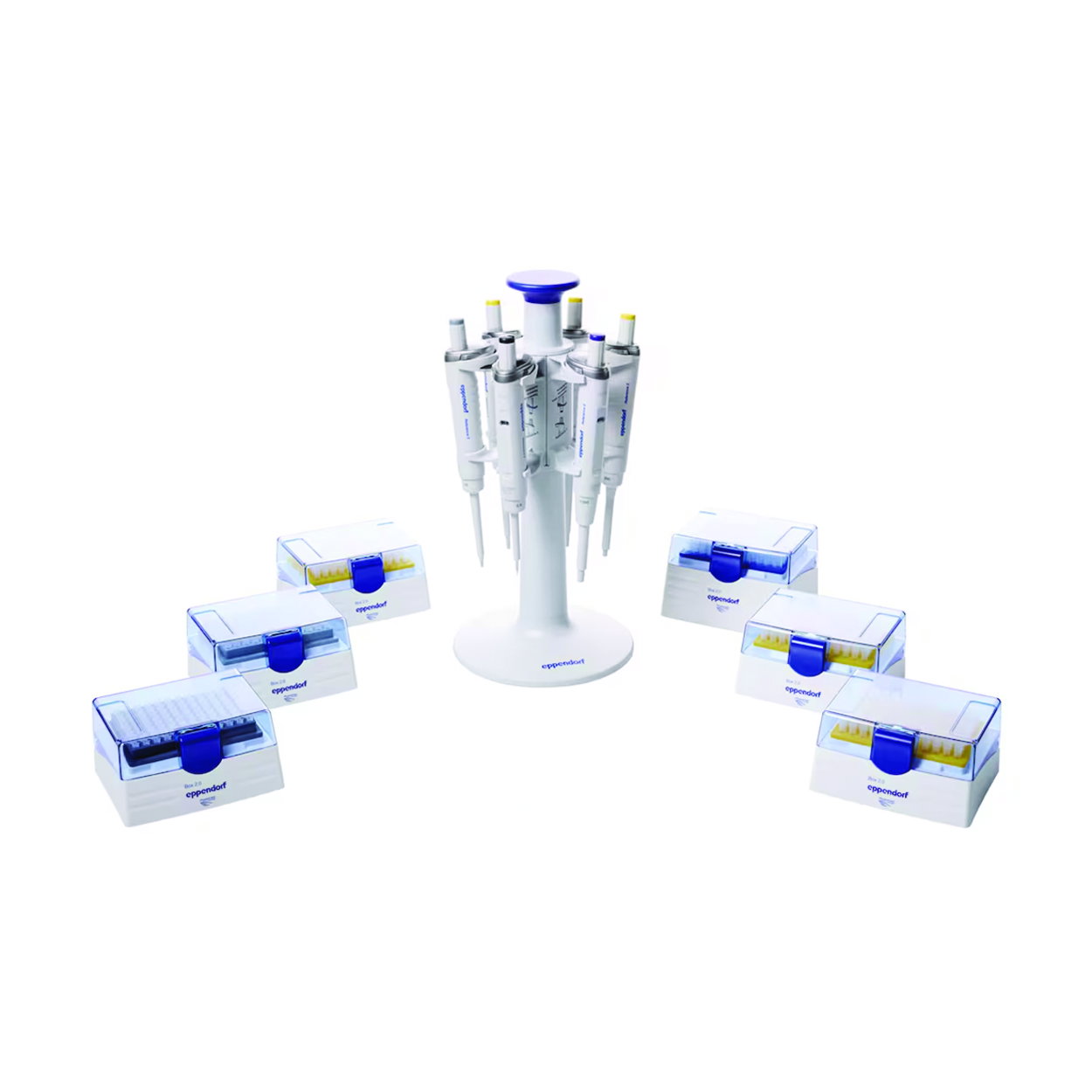 Einkanal-Mikroliterpipetten Eppendorf Reference® 2, 6er-Pack