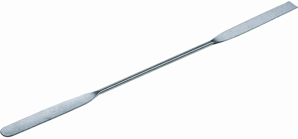 Mikro-Doppelspatel, rostfrei, 150 mm flexibel