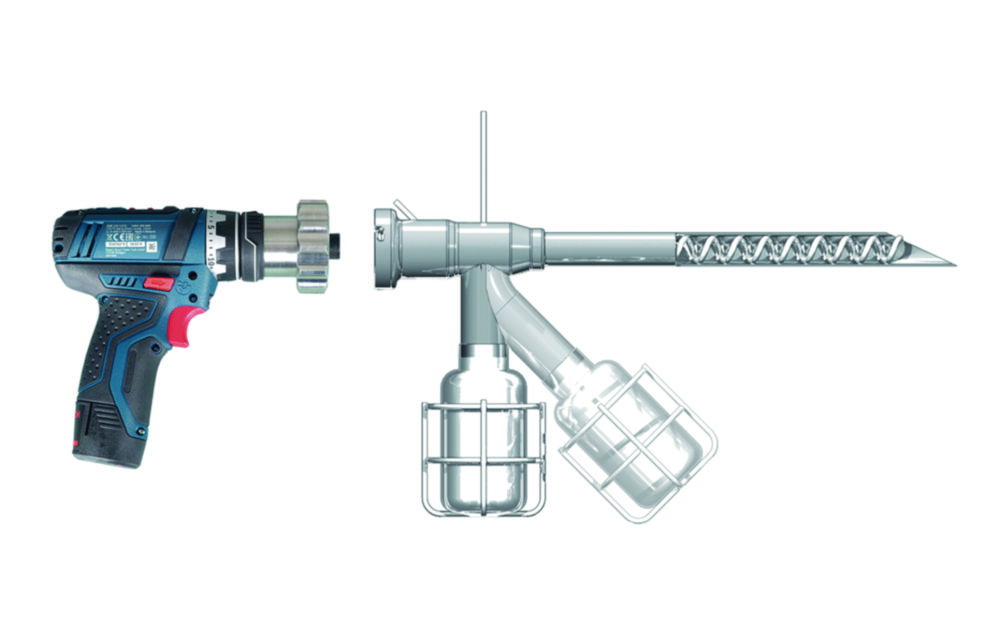 Probennehmer PowderProof®, horizontal, für Pulver