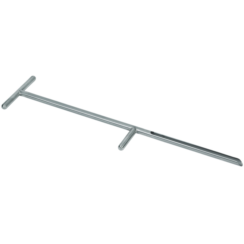 Probenehmer GeoSampler, Edelstahl, mit Fußraste