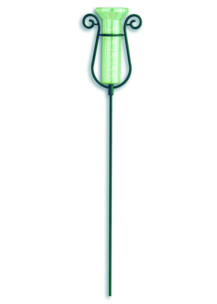 Regenmesser mit Stab, Kunststoff