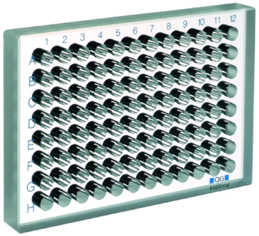 Mikroplatten, Quarzglas