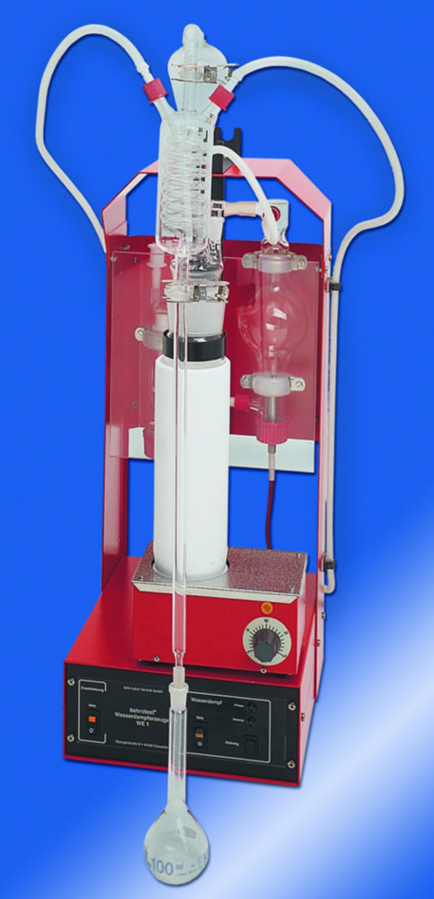 Glassatz GSAB für die Bestimmung von Alkohol in Getränken