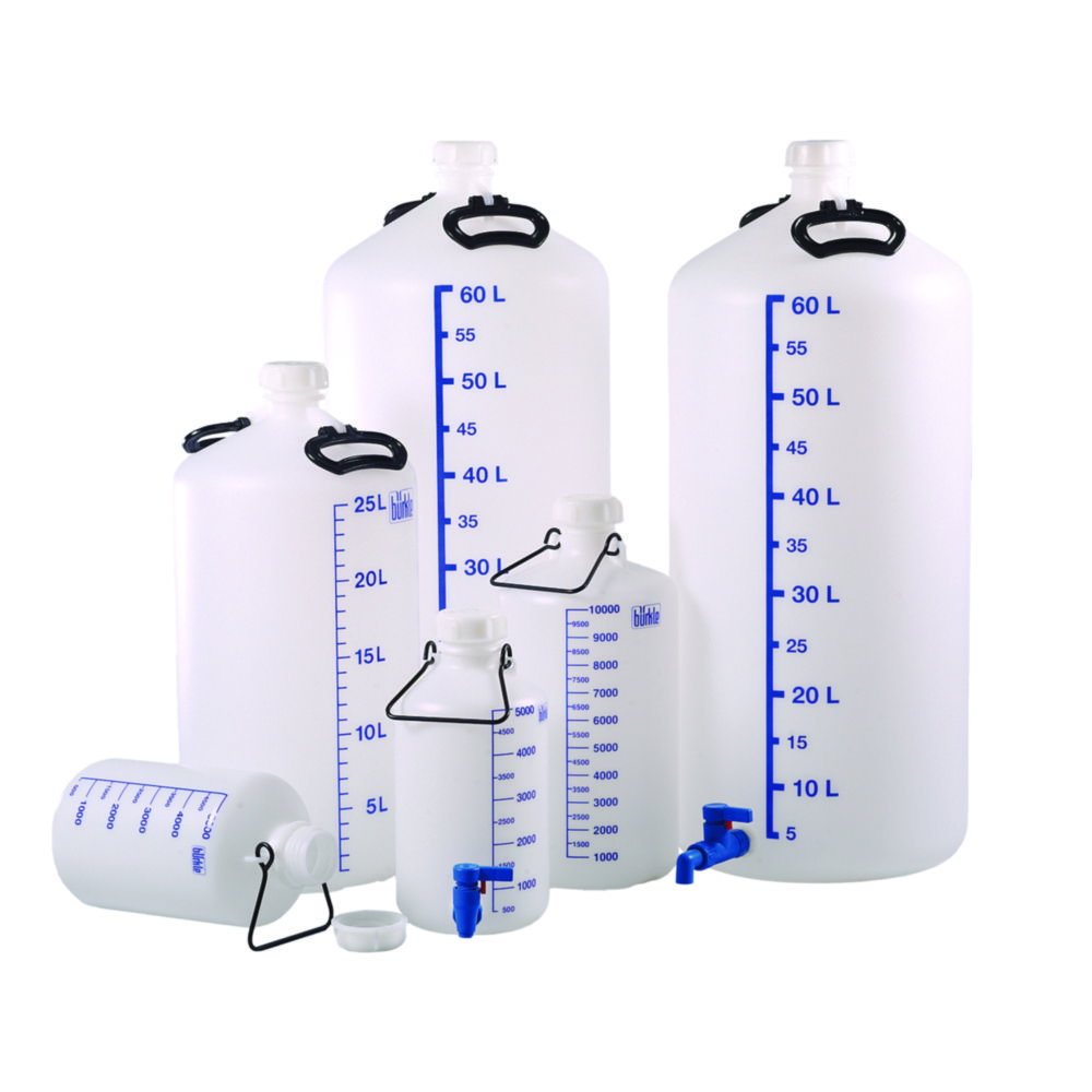 Vorratsflaschen, HDPE