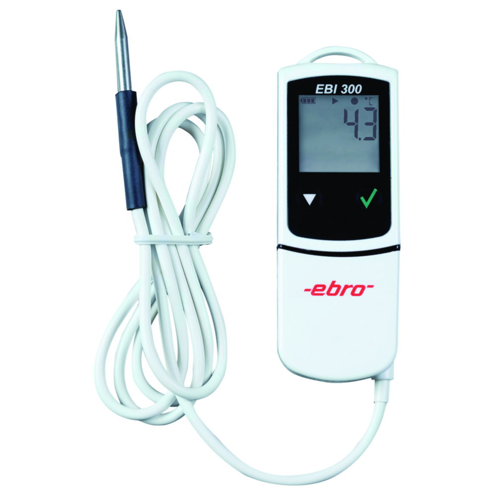 Standard PDF-Datenlogger EBI 300 TE, mit externem Temperaturfühler TPC 300