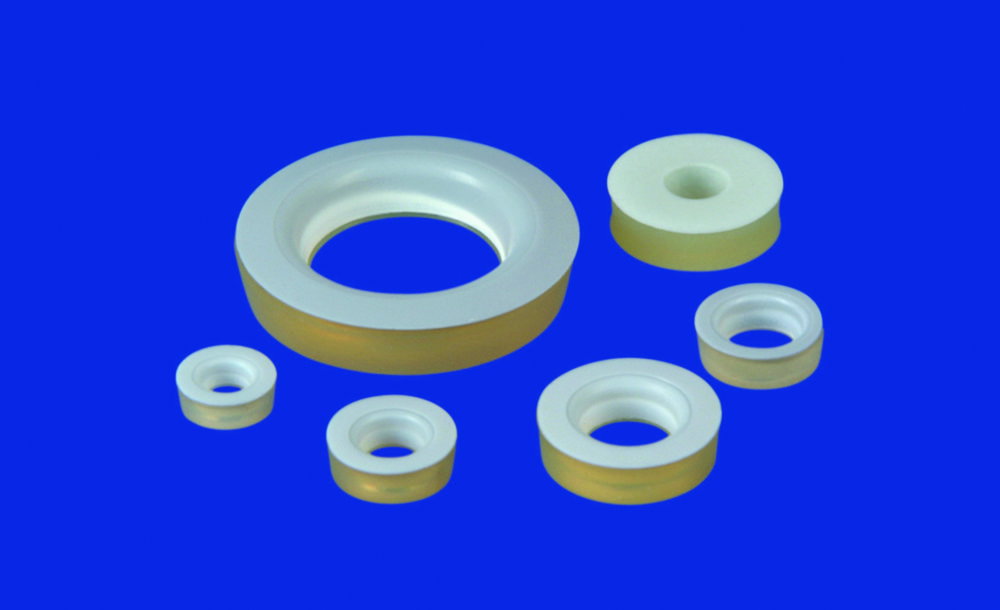Silikon-Dichtungen mit PTFE-Stulpen, Silikonkautschuk (VMQ)