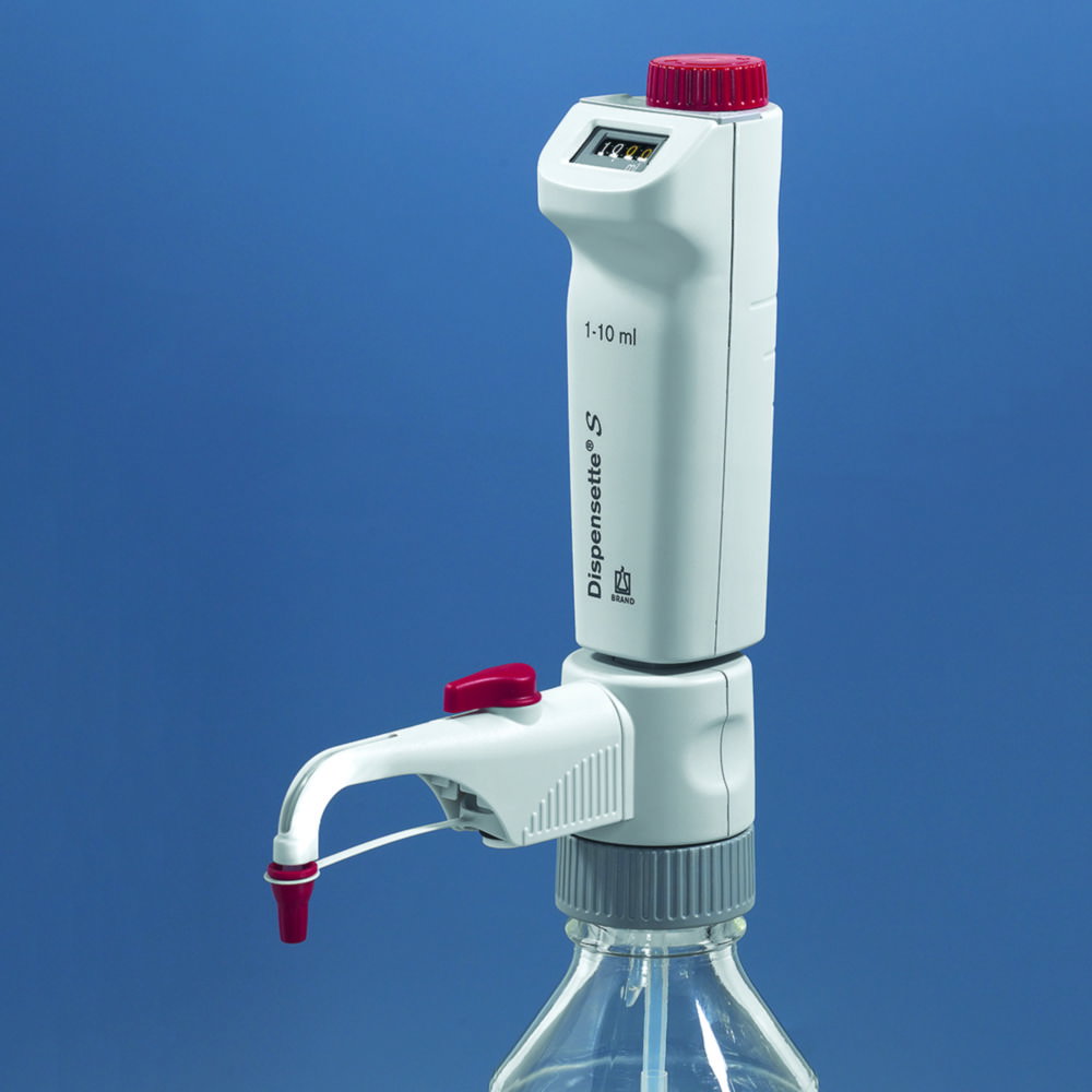 Flaschenaufsatz-Dispenser Dispensette® S Digital, inkl. DAkkS Zertifikat
