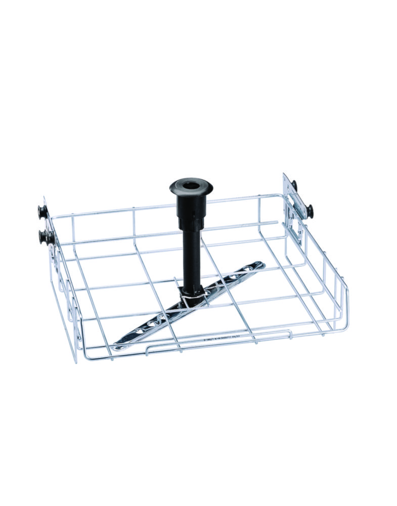 Oberkorb O 190/2 aus Edelstahl mit eingebautem Spülarm, zur Aufnahme v.div.Einsätze