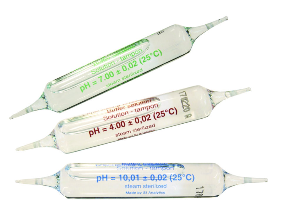 pH-Pufferlösungen in Ampullen, technisch