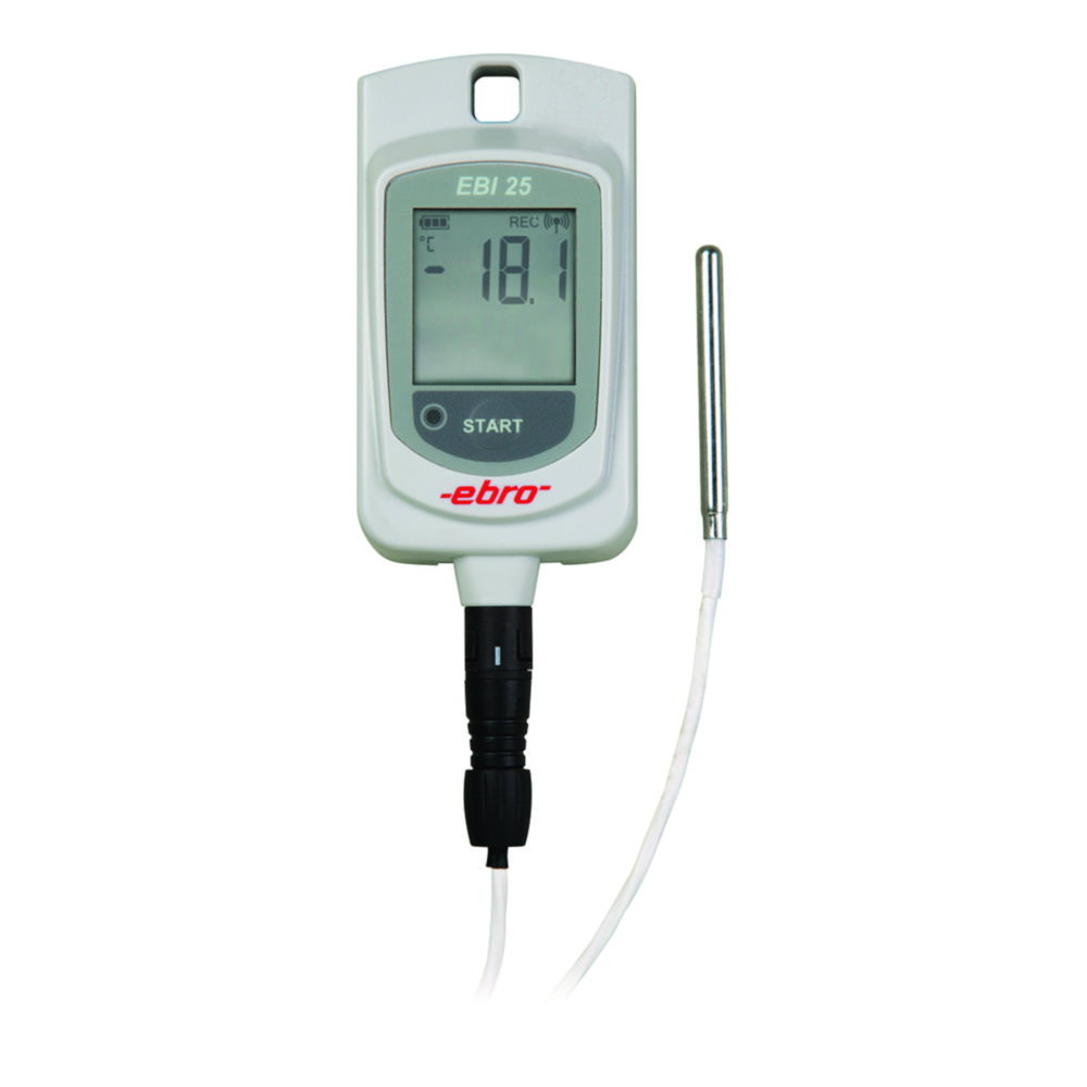 Funk-Temperaturdatenlogger EBI 25-TX, mit externem Temperaturfühler TPX 25-3