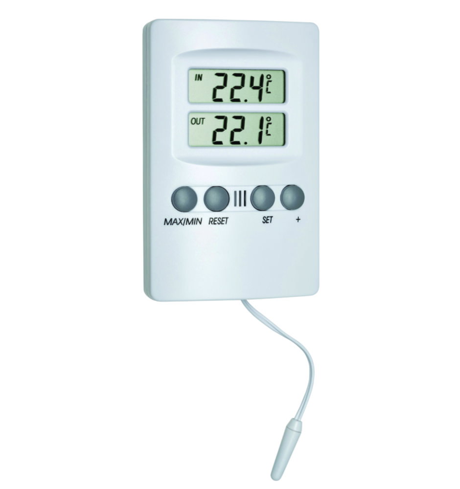 Digitales Min./Max.-Innen/Außen-Thermometer mit Sensor